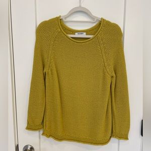 Old Navy Scoop Neck Knit Sweater.